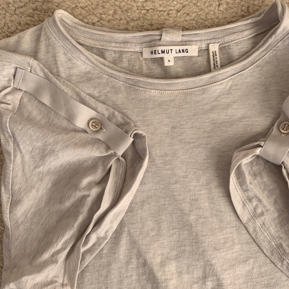 Helmut Lang Off-White Tee - Picture 2 of 2